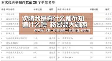 沈腾我是真什么都不知道什么梗 杨幂魏大勋恋情是真的吗_乐竟体育官方(图2) 乐竟体育官网